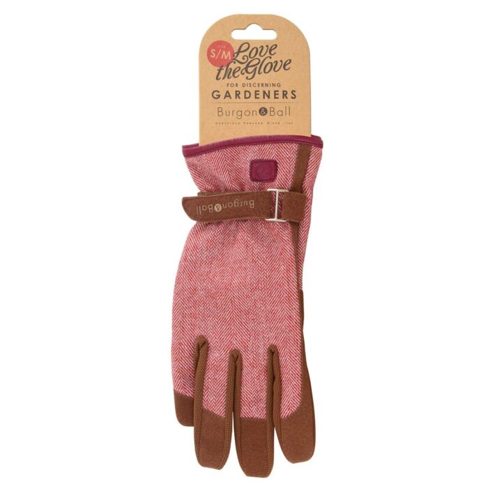 Burgon & Ball Love The Glove - Red Tweed